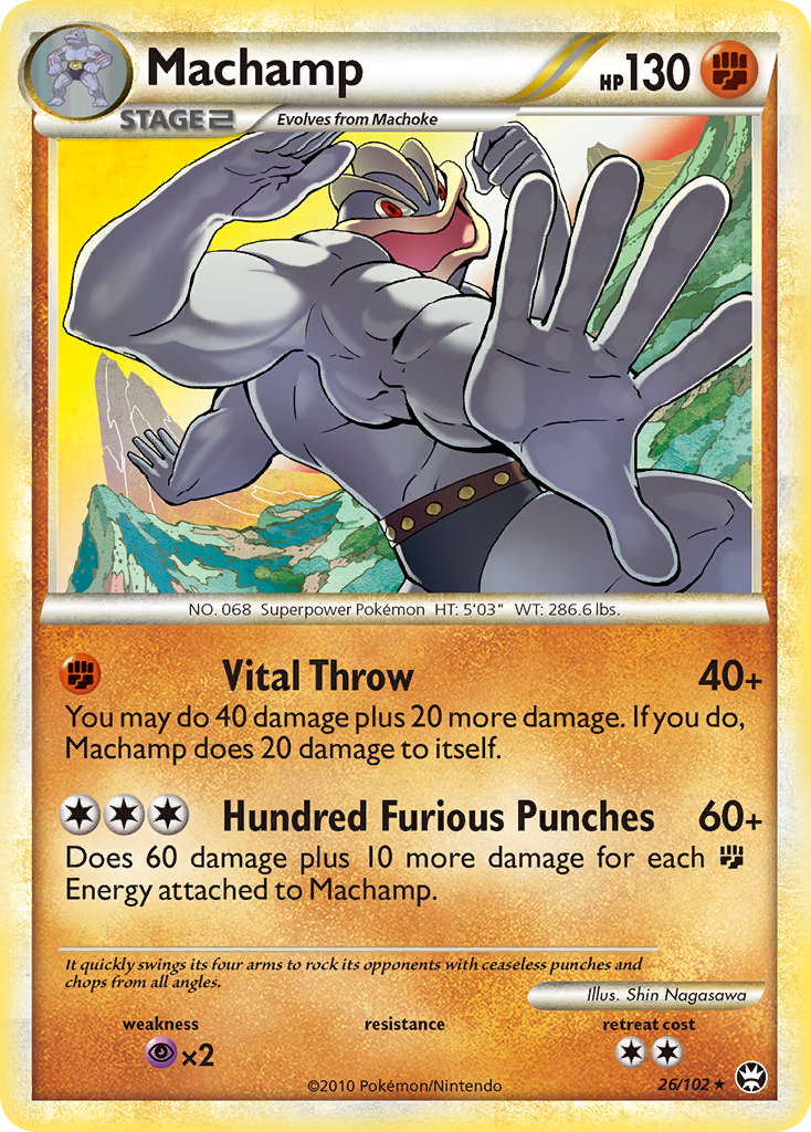 Machamp 026/103 Rare