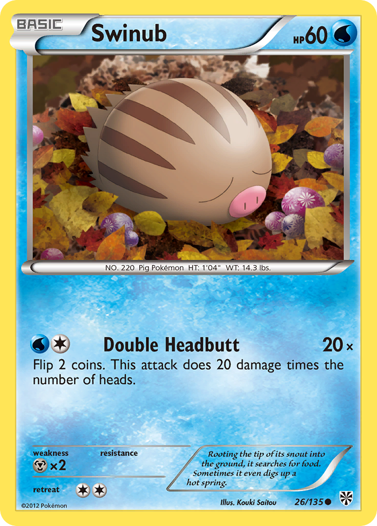 Swinub 026/138 Common