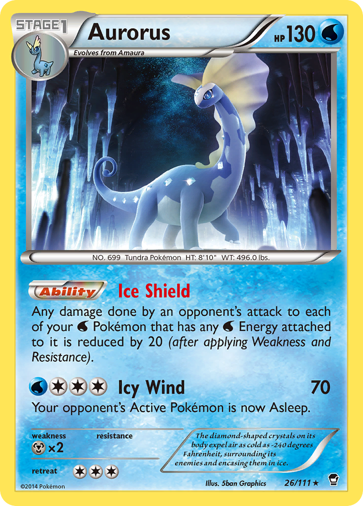 Aurorus 026/114 Rare
