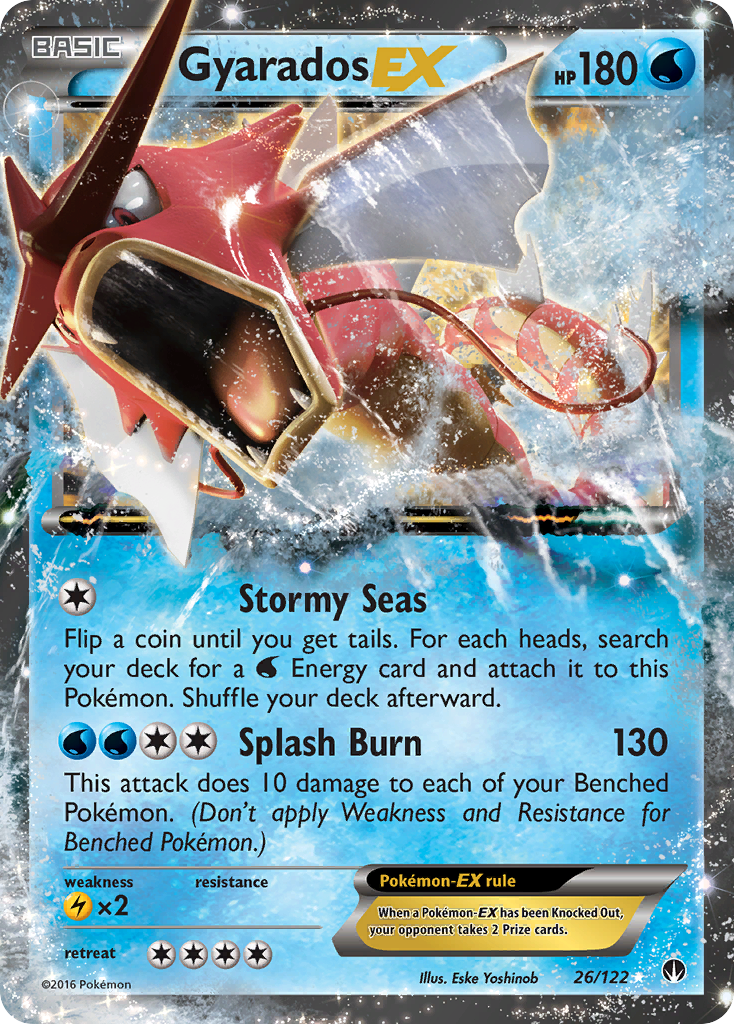 Gyarados-EX 026/126 Rare Holo EX