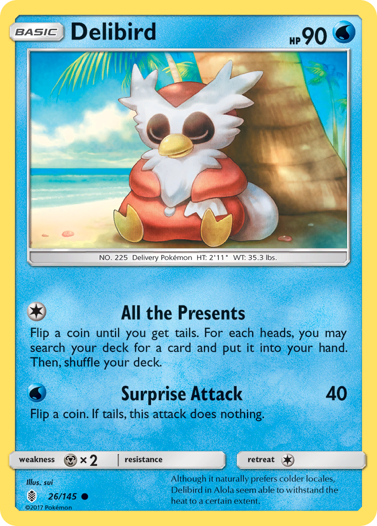 Delibird 026/180 Common