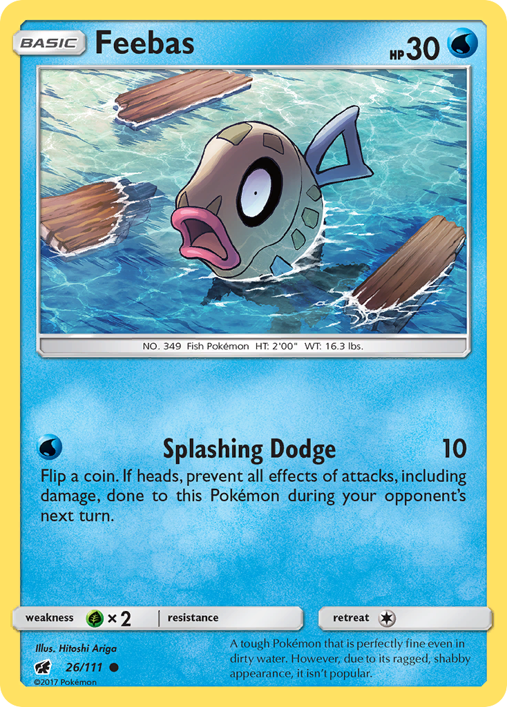 Feebas 026/126 Common