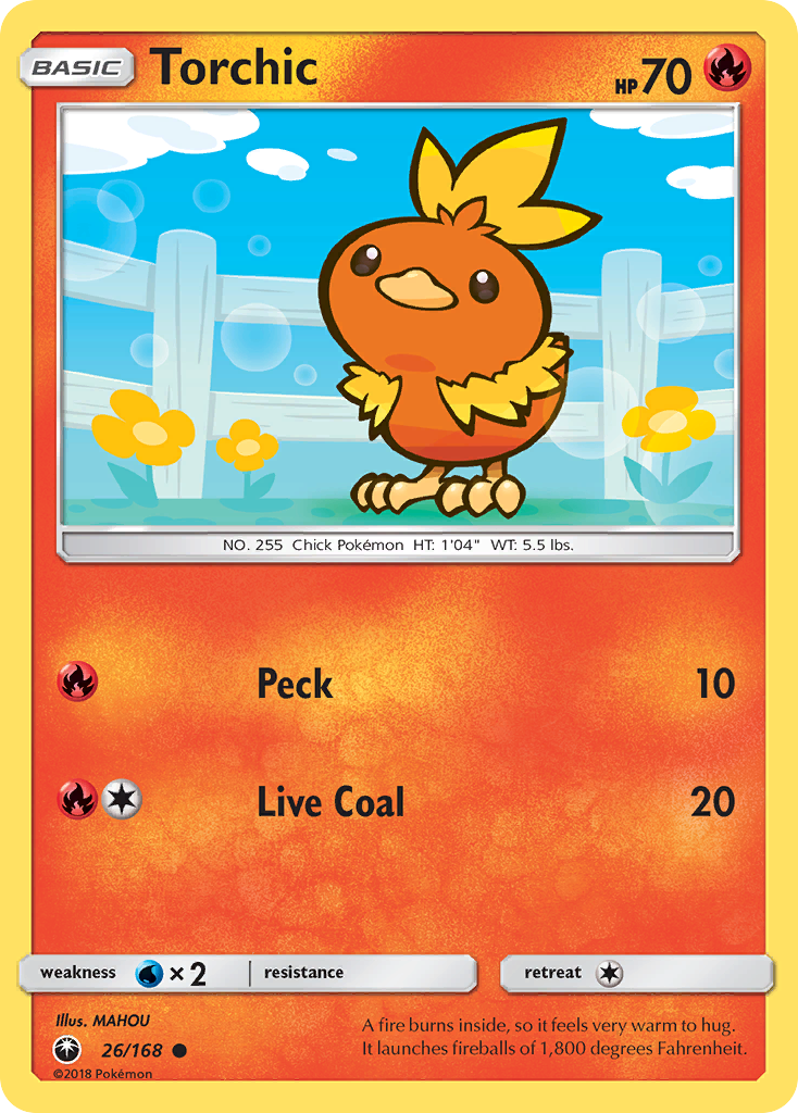 Torchic 026/187 Common