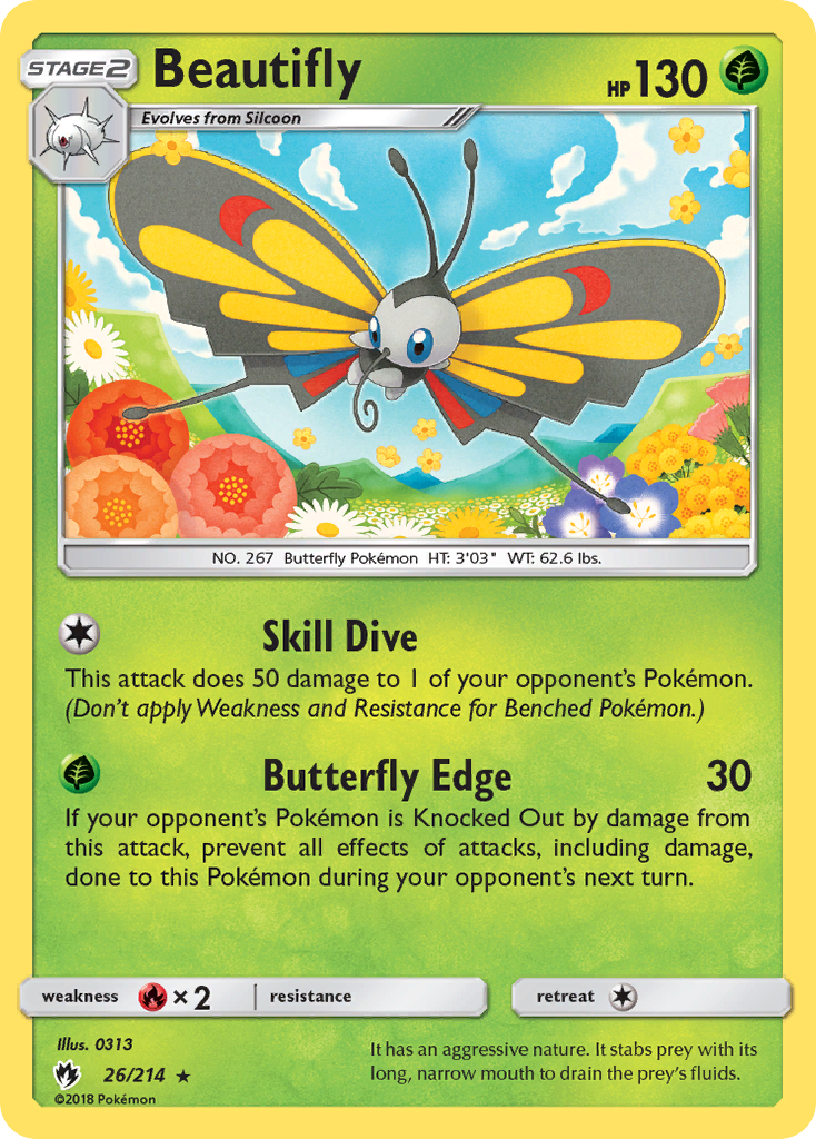 Beautifly 026/240 Rare