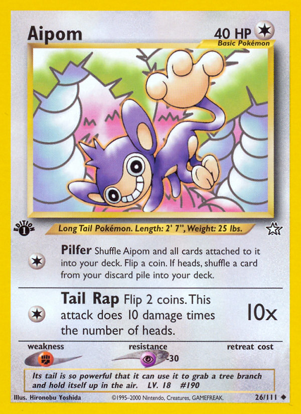 Aipom 026/111 Uncommon