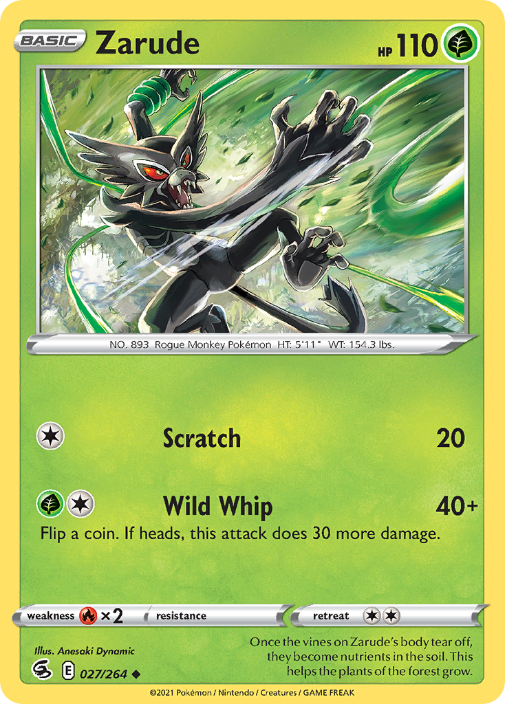 Zarude 027/284 Uncommon
