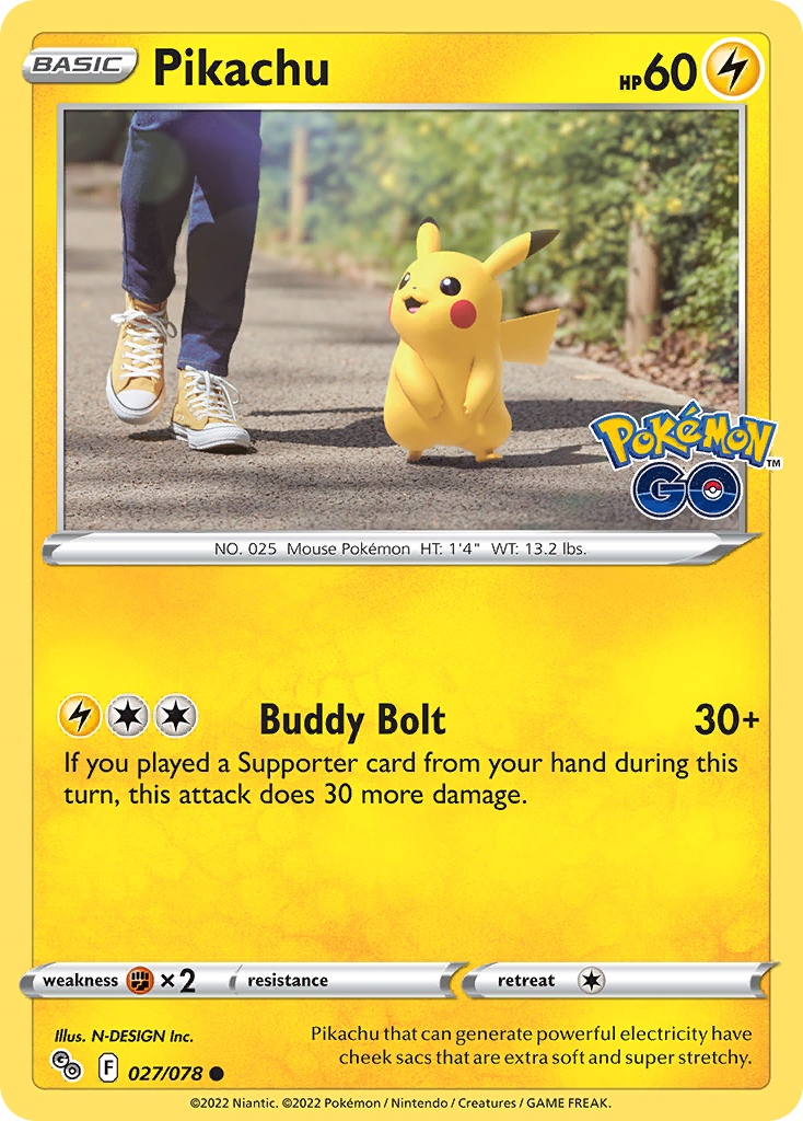 Pikachu 027/88 Common
