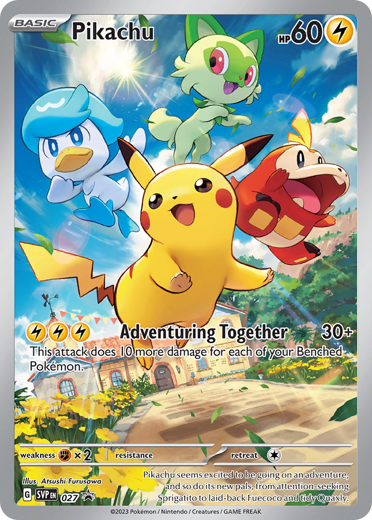 Pikachu 027/196 Promo