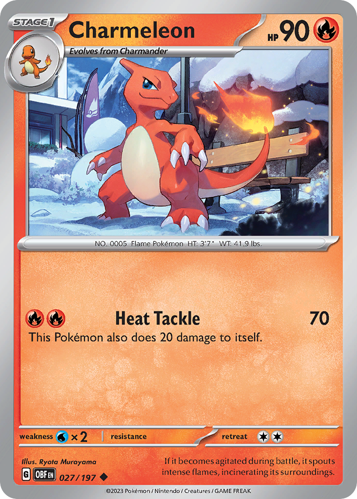 Charmeleon 027/230 Uncommon