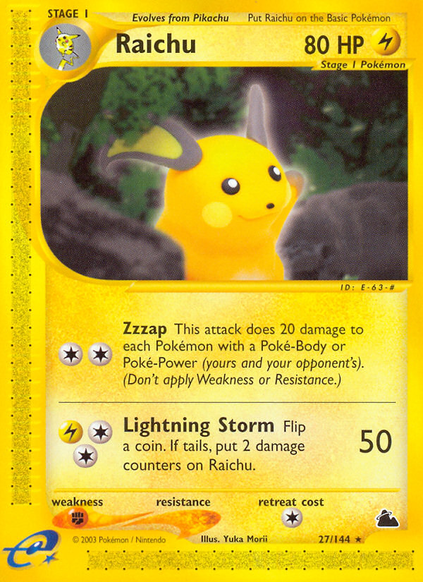 Raichu 027/182 Rare
