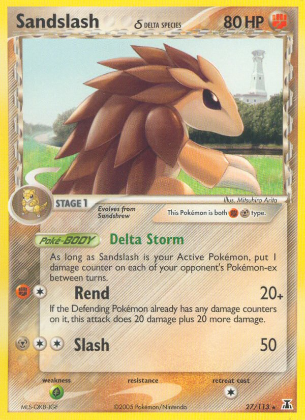 Sandslash δ 027/114 Rare