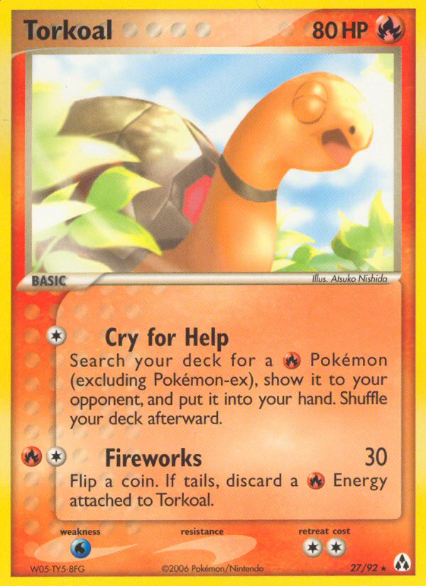 Torkoal 027/93 Rare