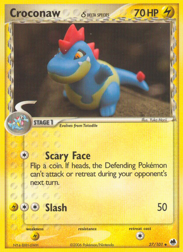 Croconaw δ 027/101 Uncommon