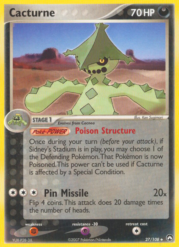 Cacturne 027/108 Uncommon