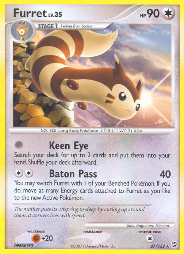 Furret 027/132 Rare