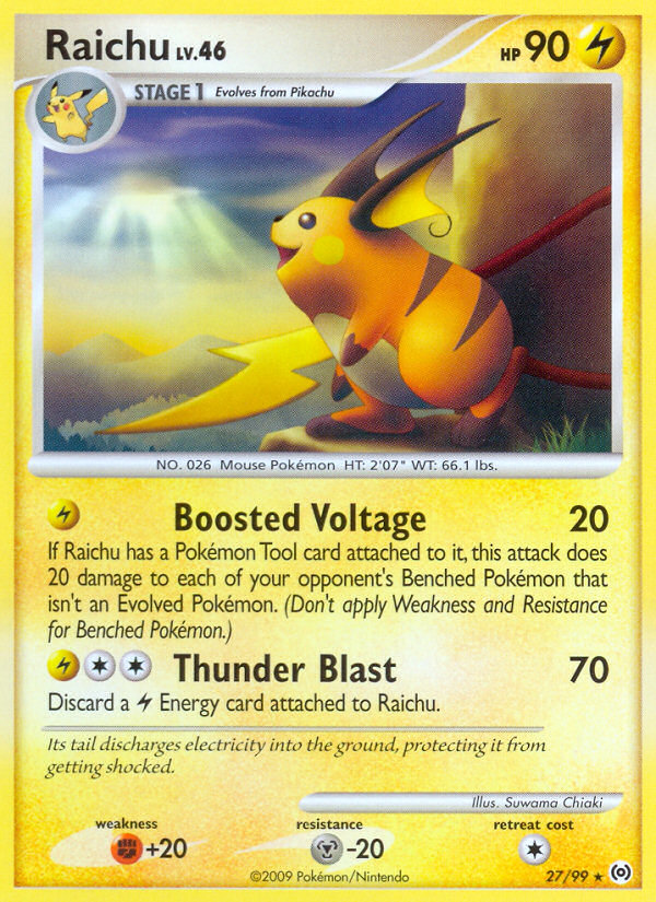 Raichu 027/111 Rare
