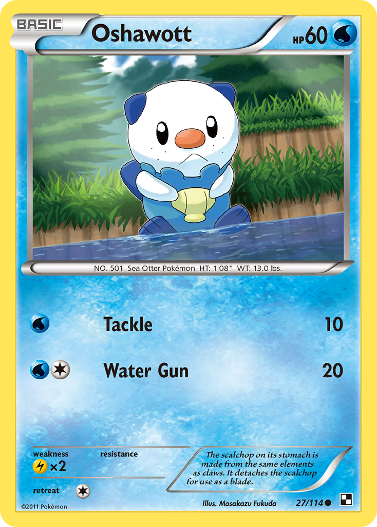 Oshawott 027/115 Common