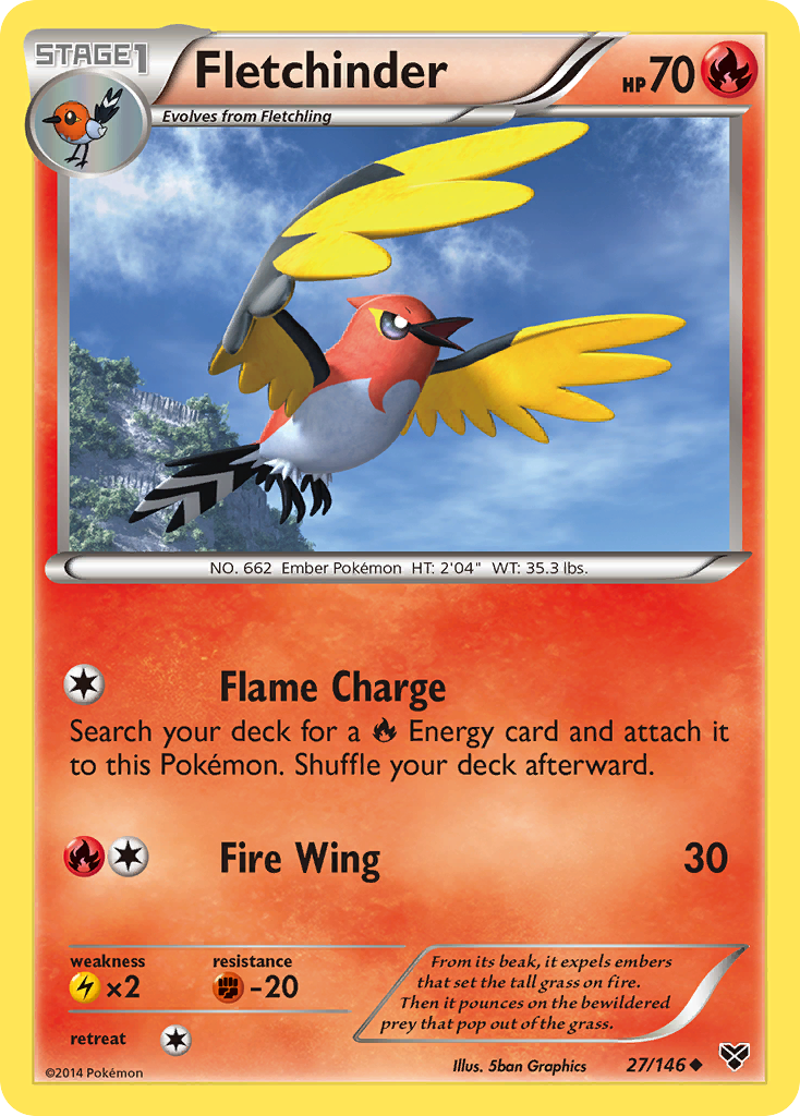 Fletchinder 027/146 Uncommon