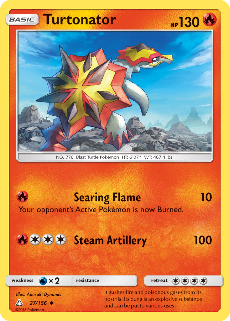 Turtonator 027/178 Uncommon
