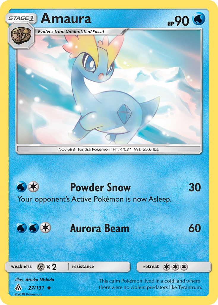 Amaura 027/150 Uncommon