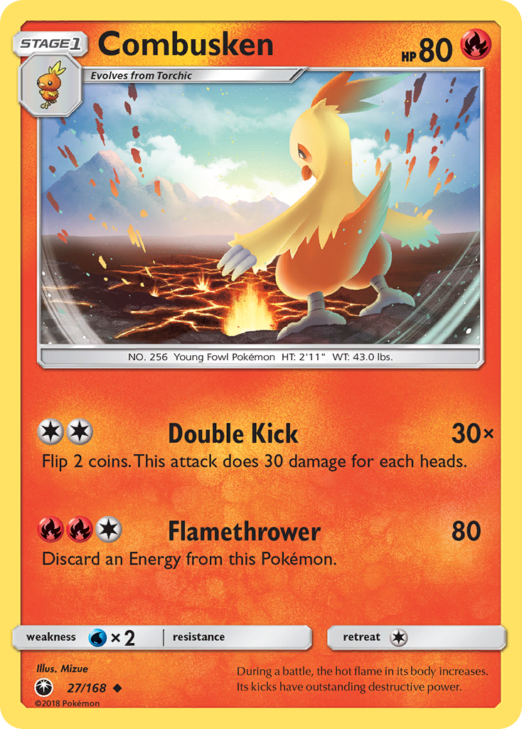 Combusken 027/187 Uncommon