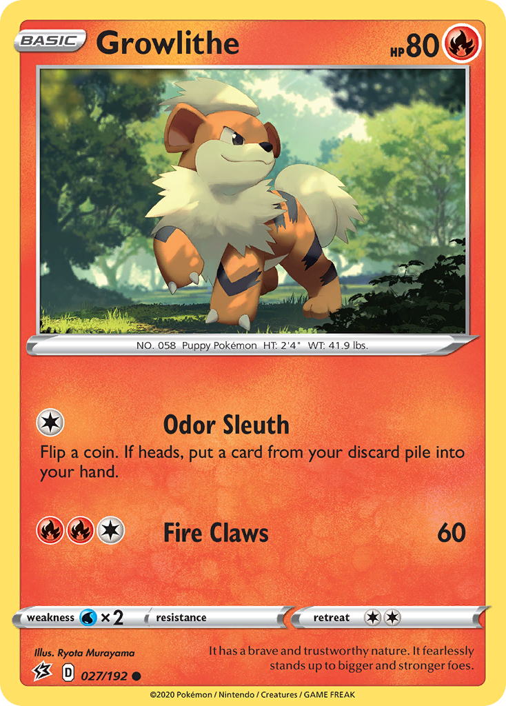 Growlithe 027/209 Common