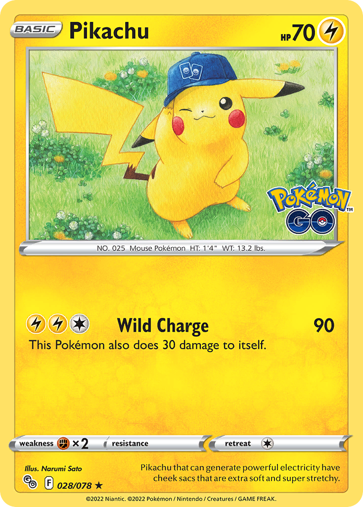 Pikachu 028/88 Rare Holo