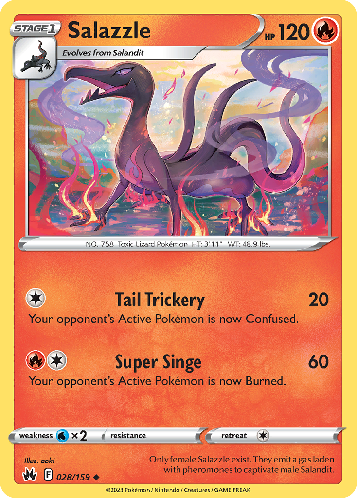 Salazzle 028/160 Uncommon
