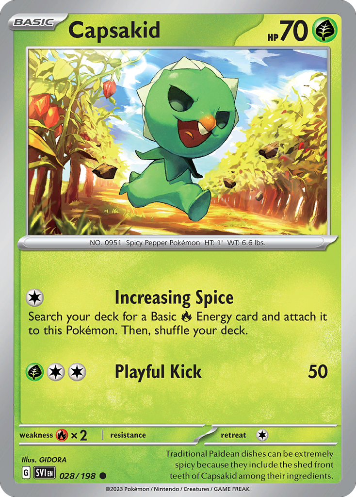 Capsakid 028/258 Common