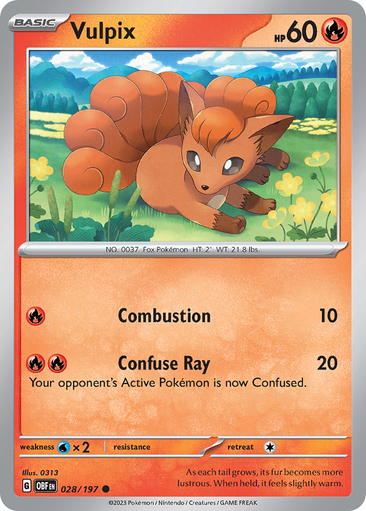 Vulpix 028/230 Common