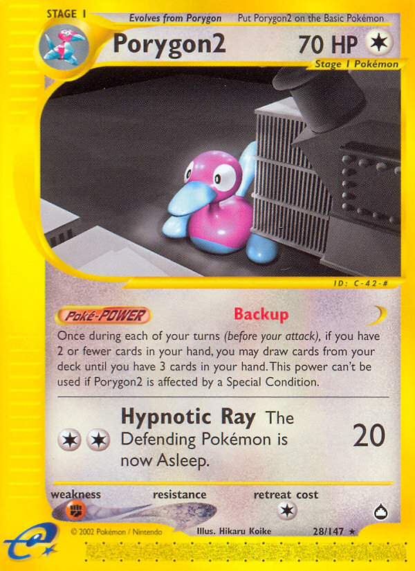 Porygon2 028/182 Rare