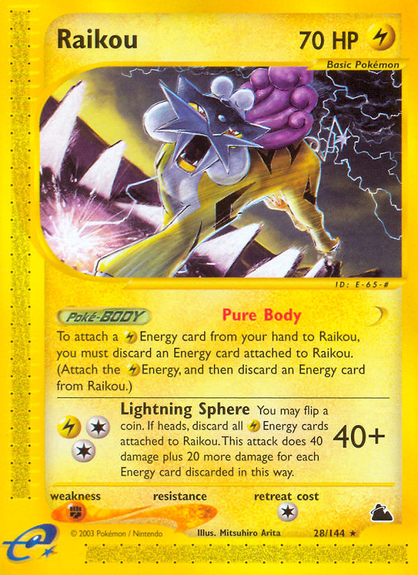 Raikou 028/182 Rare
