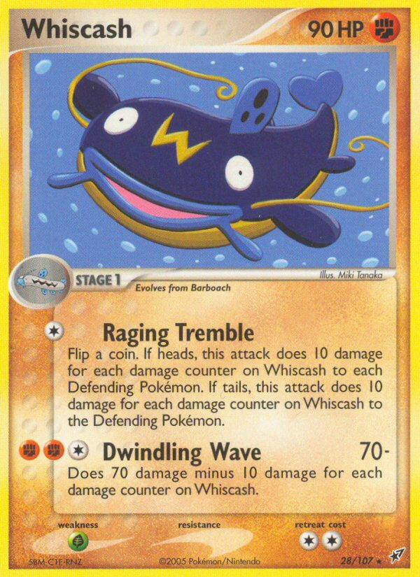 Whiscash 028/108 Rare