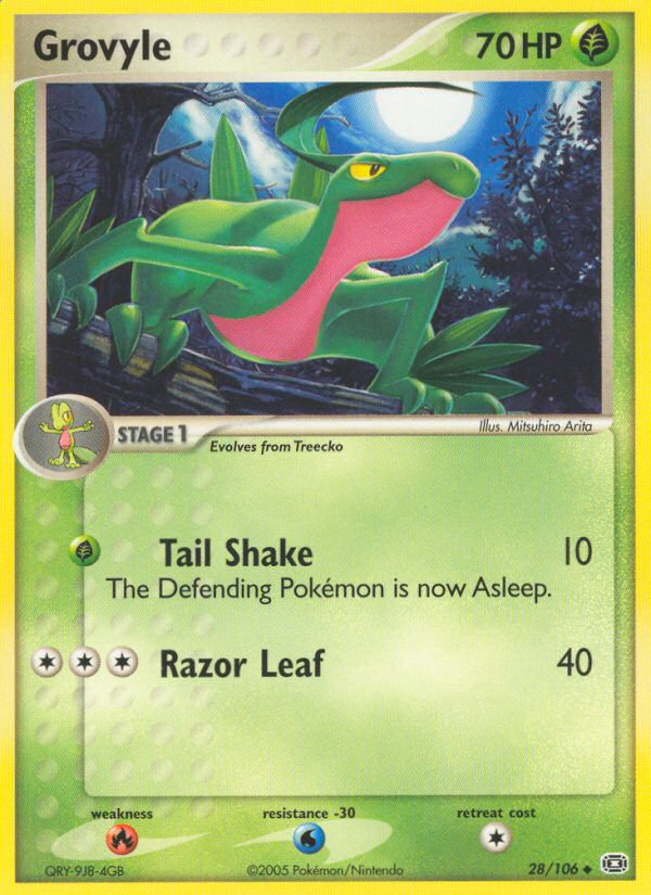 Grovyle 028/107 Uncommon