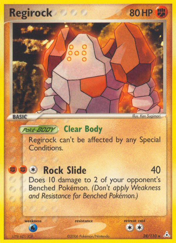 Regirock 028/111 Rare