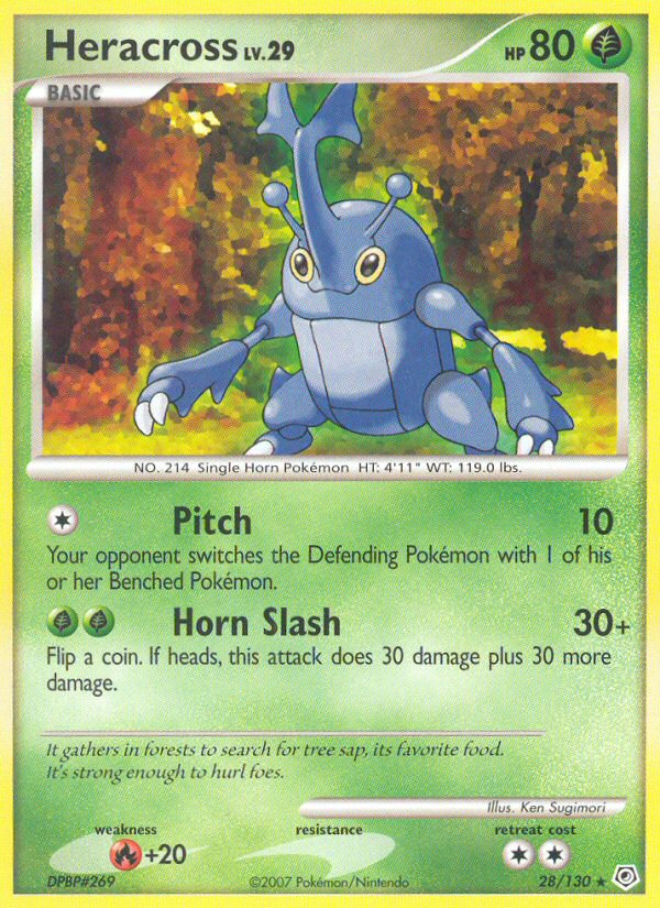 Heracross 028/130 Rare