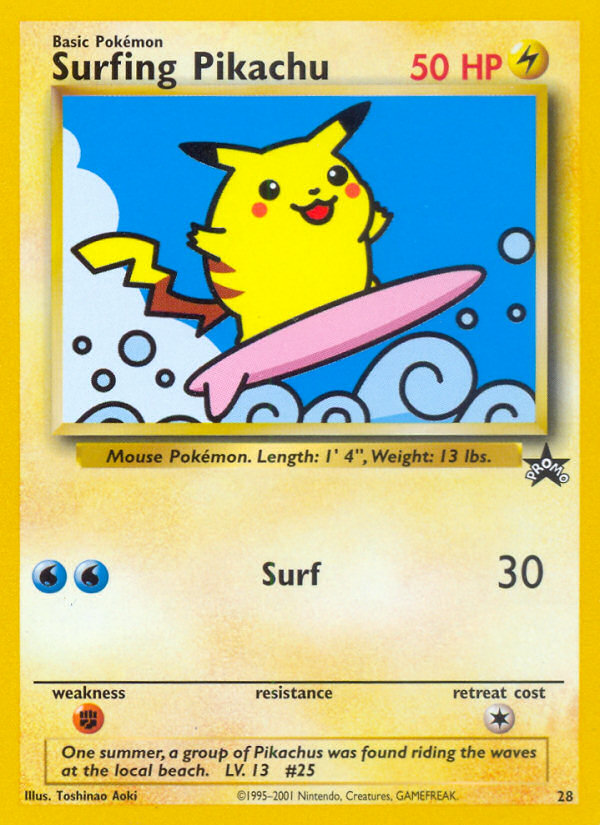 Surfing Pikachu 028/53 Promo