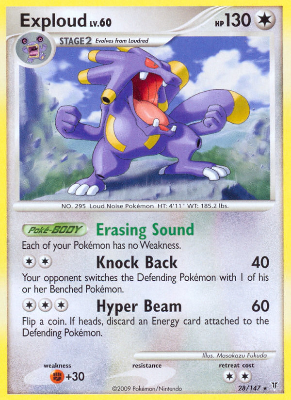 Exploud 028/153 Rare