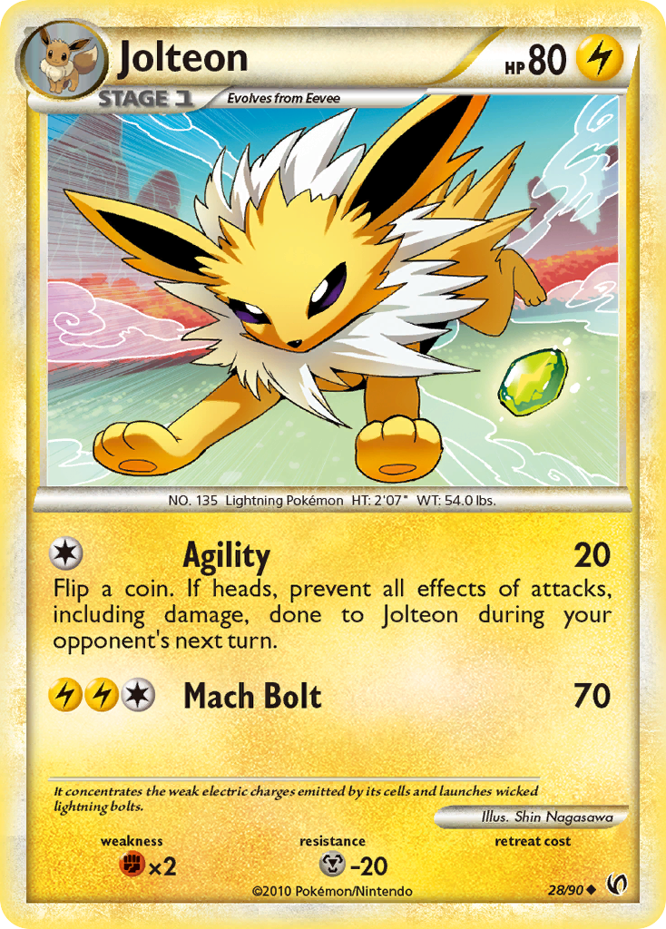 Jolteon 028/91 Uncommon
