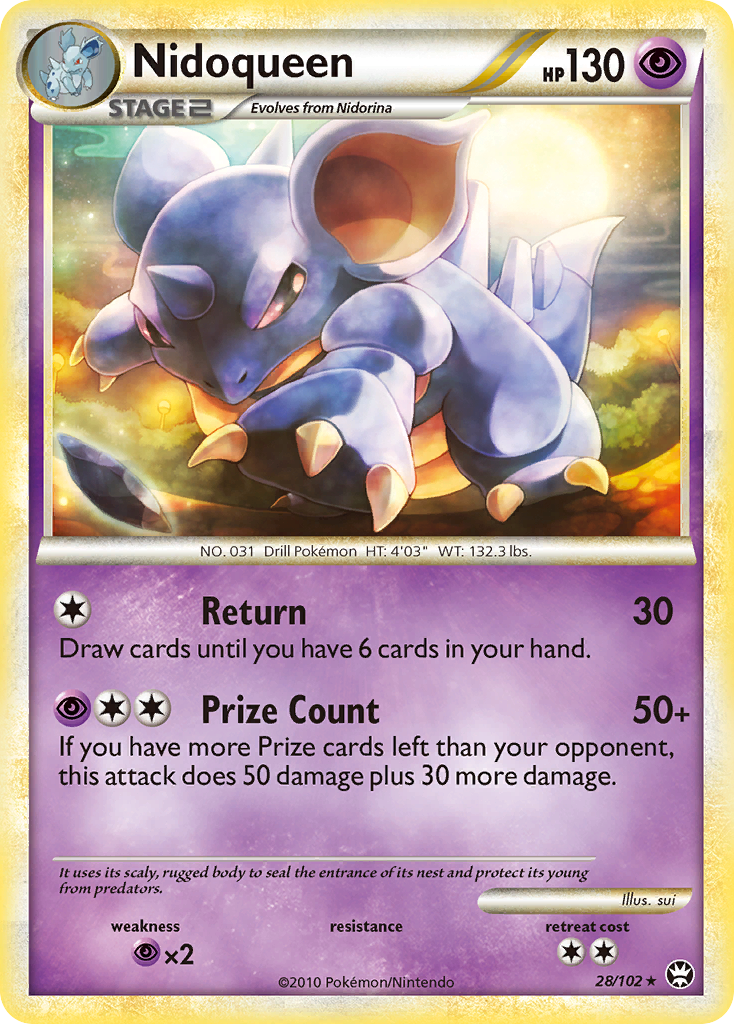 Nidoqueen 028/103 Rare