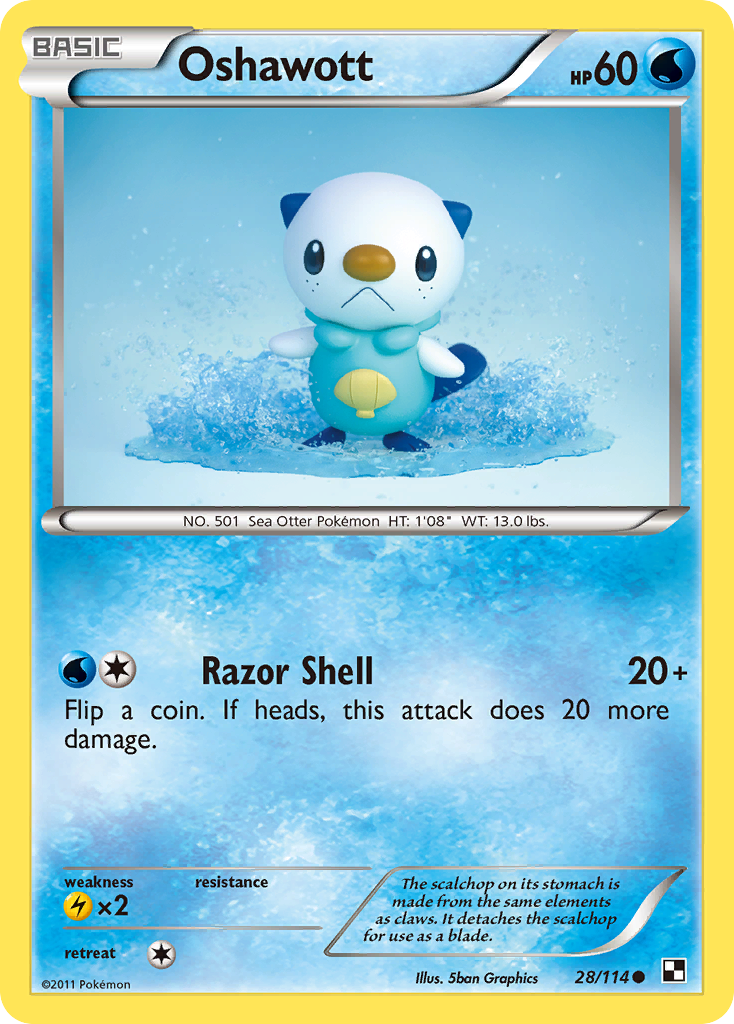 Oshawott 028/115 Common