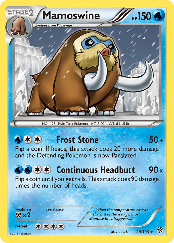 Mamoswine 028/138 Rare