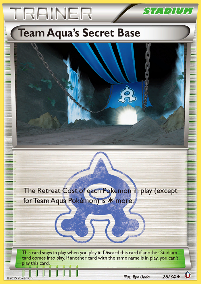 Team Aqua's Secret Base 028/34 Uncommon