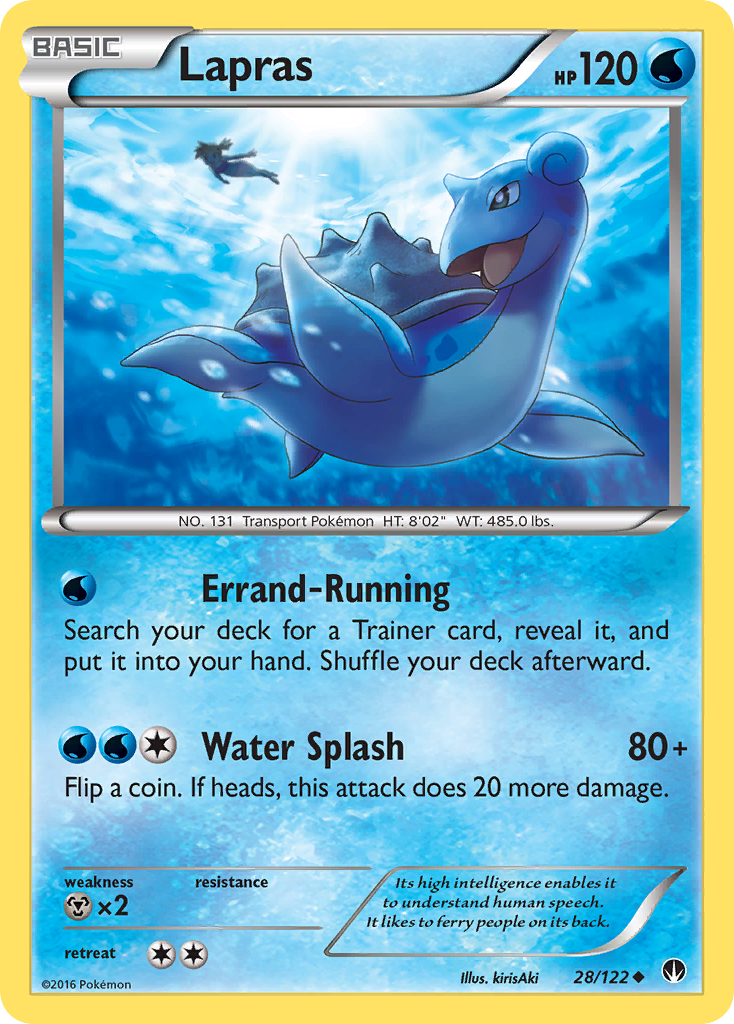 Lapras 028/126 Uncommon