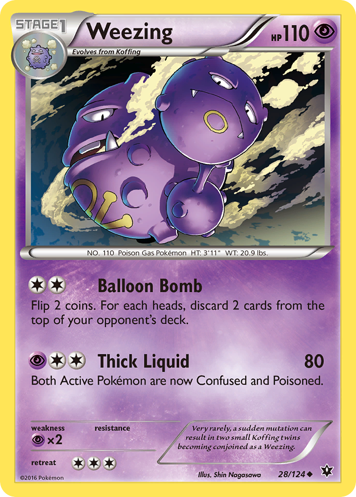 Weezing 028/129 Uncommon