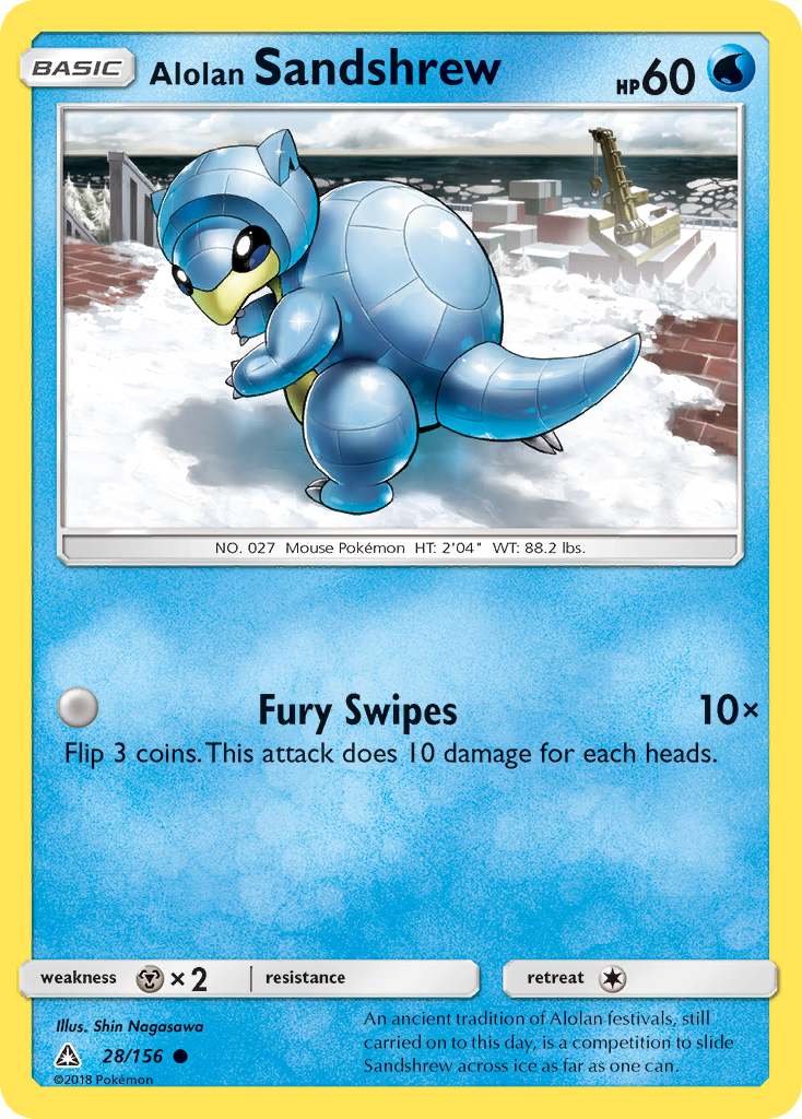 Alolan Sandshrew 028/178 Common
