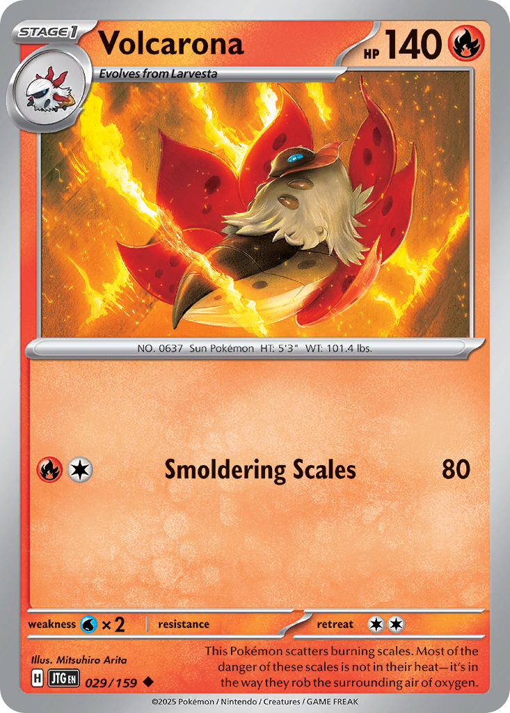 Volcarona 029/190 Uncommon