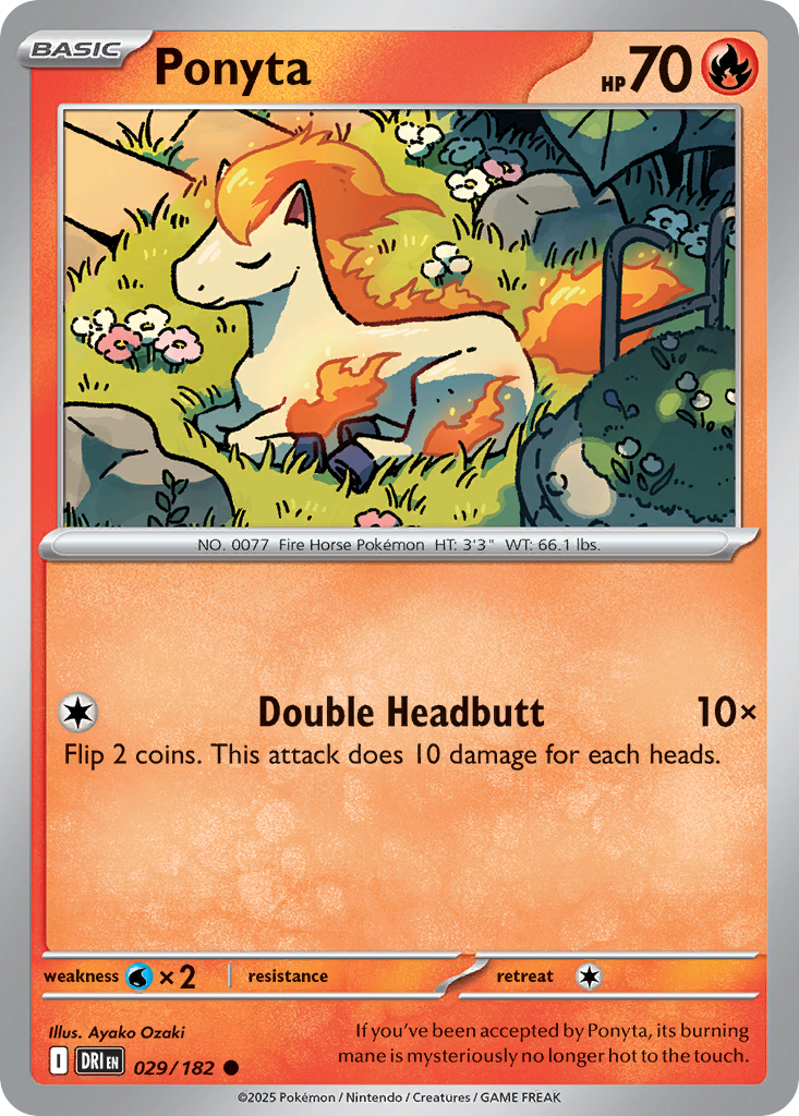 Ponyta 029/244 Common