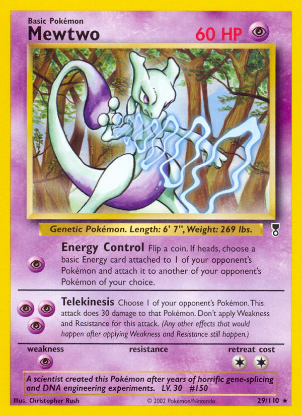 Mewtwo 029/110 Rare