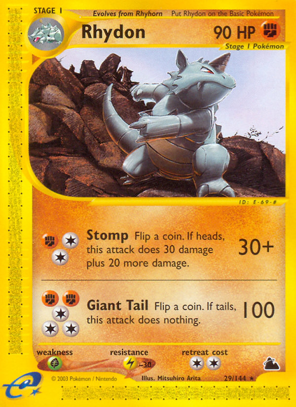 Rhydon 029/182 Rare